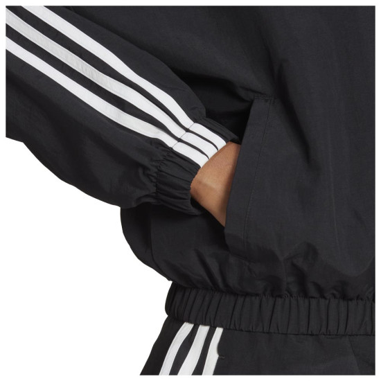 Adidas Γυναικείο αντιανεμικό μπουφάν Essentials 3-Stripes Woven Windbreaker